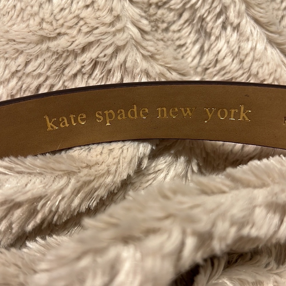 KATE SPADE ♠️ Pink Sugar Spade Thin Belt - Picture 4 of 9